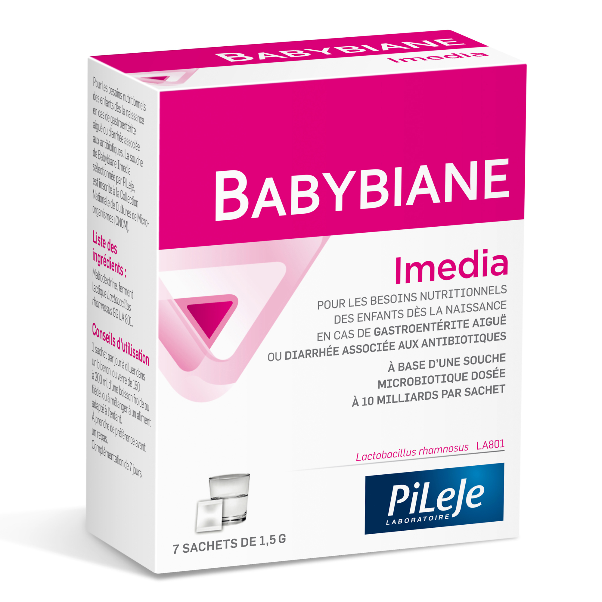 Babybiane Imedia - Conseils d'utilisation, composition - PiLeJe